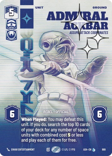 Admiral ackbar assume attack - -,